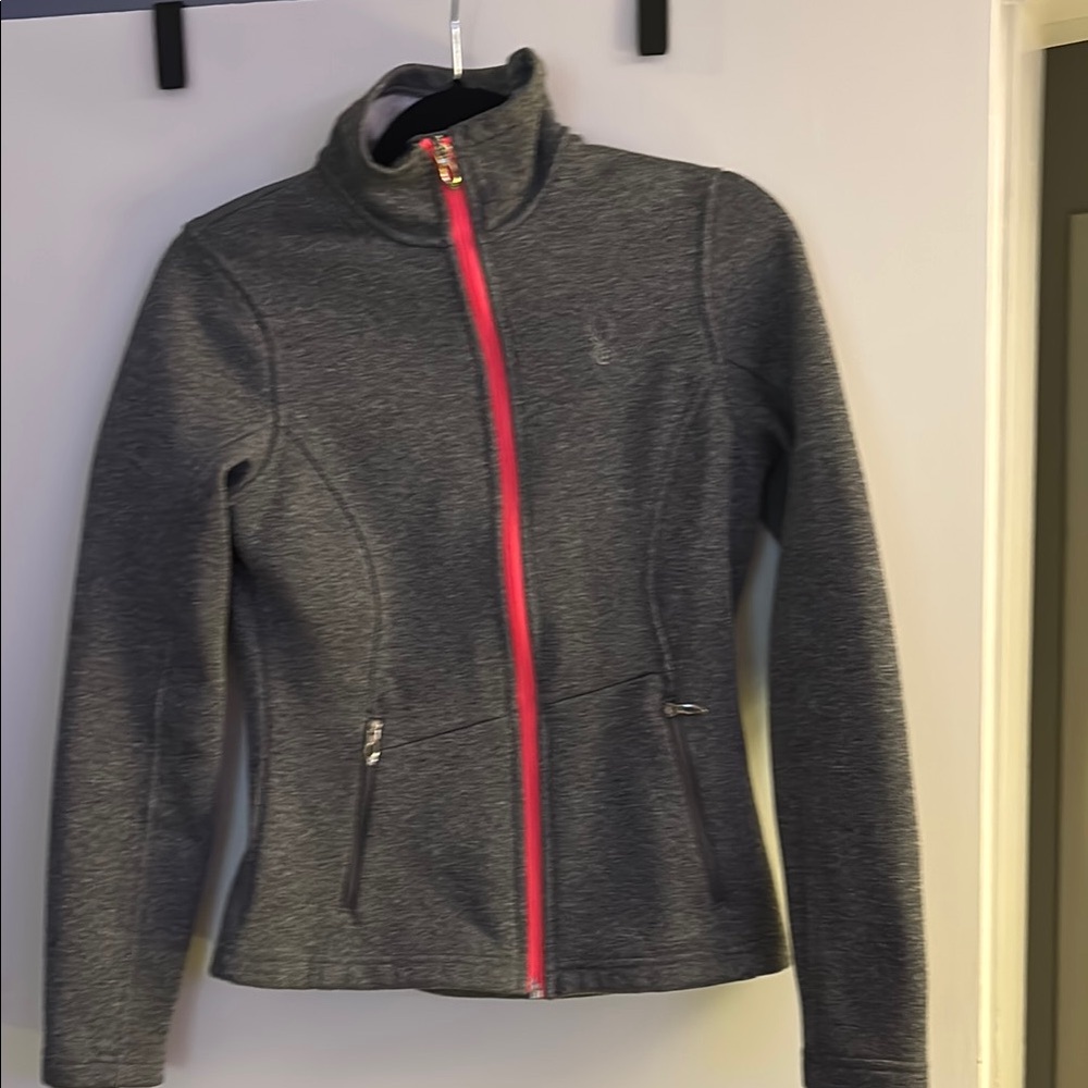 Spyder Gray and Pink Core Jacket